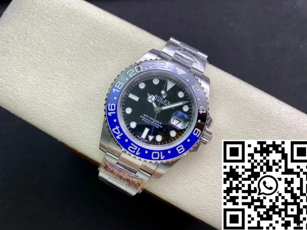 Black Clean Factory GMT Rolex Dial Master 116710BLNR-78200 II 0504